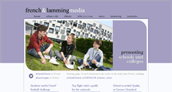 Desktop Screenshot of frenchandlammingmedia.com